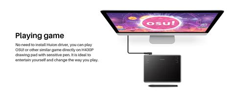 Amazon.in: Buy Huion H430P OSU Graphics Drawing Tablet with Battery ...