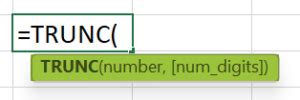 Image result for Trunc String Function in Excel