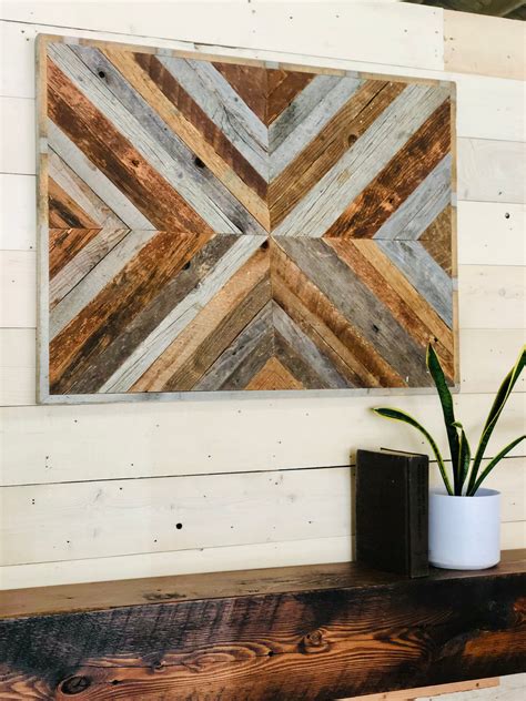 Reclaimed Wood Decor Wall Hanging | Shelly Lighting