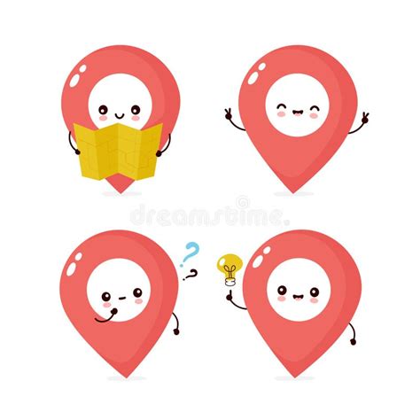 Map with Pin Vector Cute 的图像结果
