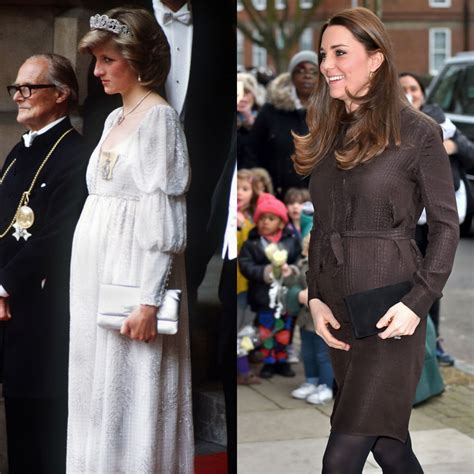 Kate Middleton?s Pregnancy Style Versus Princess Diana: Pictures | Glamour