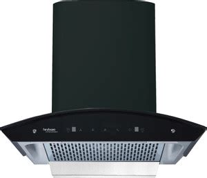 Hindware OASIS 90cm Auto Clean Wall Mounted black 1200 CMH Chimney ...