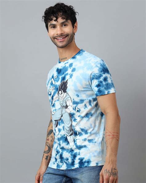 GOKU Tie-Dye Regular Fit Tshirt For Men – Free Authority