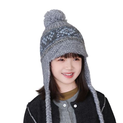 Gray 4-14 Years Old Childrens Winter Windproof And Cold-Proof Pullover ...