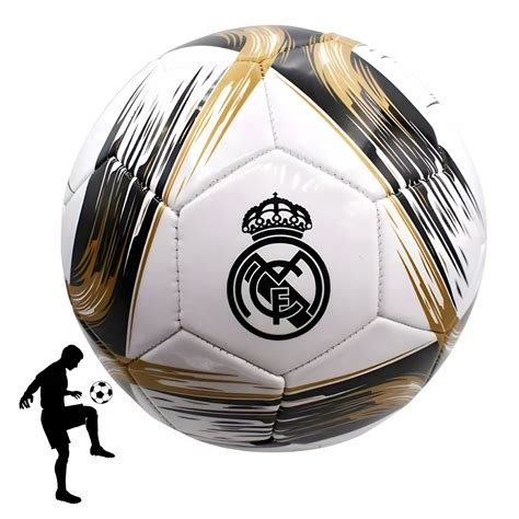 Piłka adidas Real Madryt Roz. 5 Biała Oficjalna Licencja Szyta Logo ...