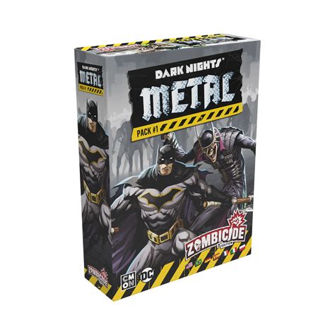 Zombicide Dark Night Metal Pack 1 Battle The Batman Who | Desertcart INDIA