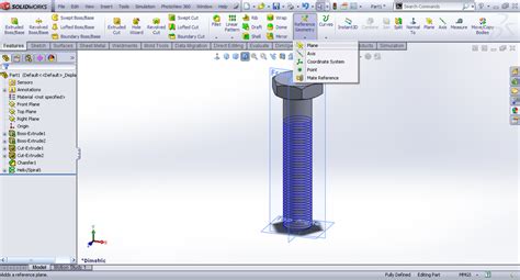Image result for SolidWorks Bolt Connection