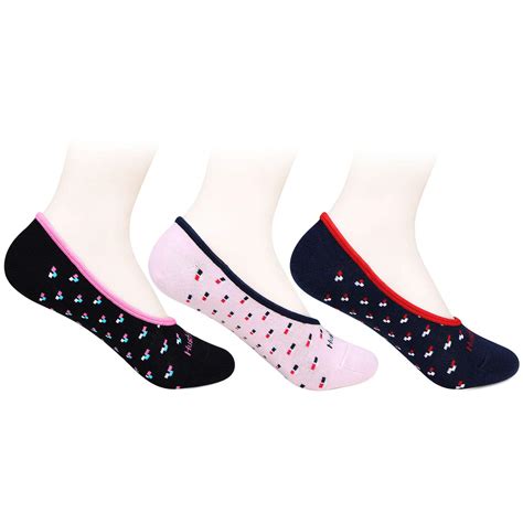 Hush Puppies Women's Cotton Regular Liners Socks (Pack Of 3) (Brohpfl ...
