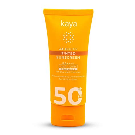Buy Tinted Sunscreen SPF 50+ | Sun Protection for Mature & Dull Skin 50 ...