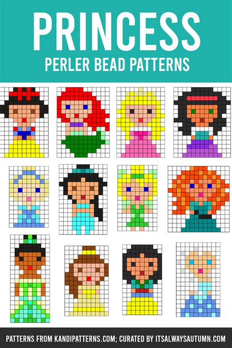 Perler Bead Patterns Princess - Pattern Tips Archive