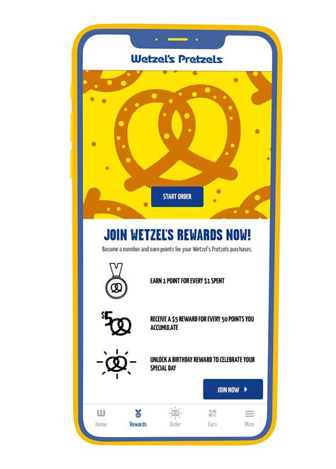 Wetzel's Pretzels Rewards