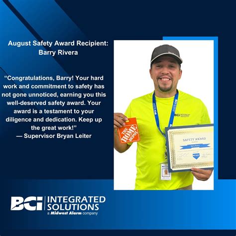 BCI Integrated Solutions on LinkedIn: #safetyaward #bcifl