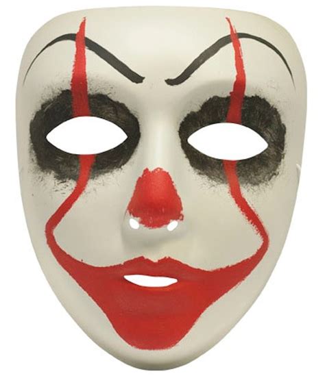 Itsa Clown Creepy Masquerade Mask for Men and Women | Scary clown mask ...