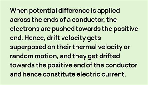 How does the random motion of free electrons in a conductor get ...