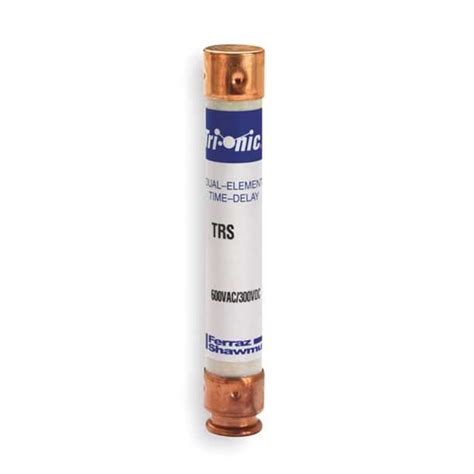 MERSEN 1.8A RK5 Time-Delay UL Class Fuse, 600V AC, - TRS1-8/10R