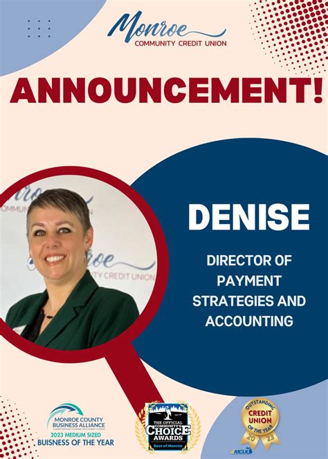 Monroe Community Credit Union on LinkedIn: Exciting Update! Thrilled to ...