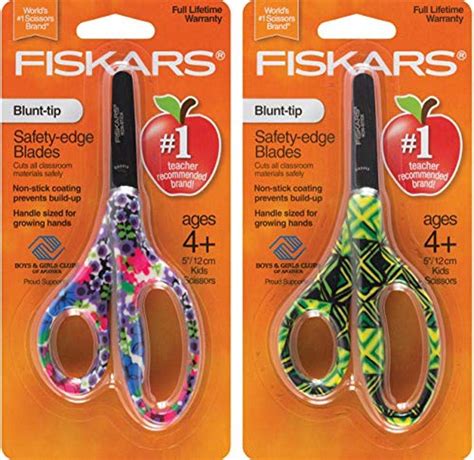 FISKARS MFG Corp 124162-1029 FISKAR Blunt Scissor Assorted : Amazon.in ...