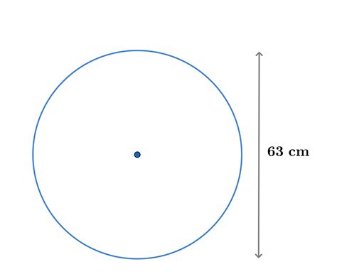 A bicycle wheel is 63 centimeters from top to bottom. When t | Quizlet