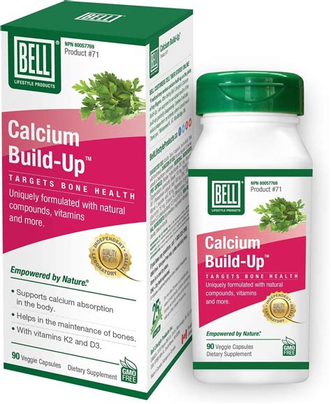 Bell Calcium Build-Up™ -Helps reduce calcium build-up (calcification) in arteries, joints and ...