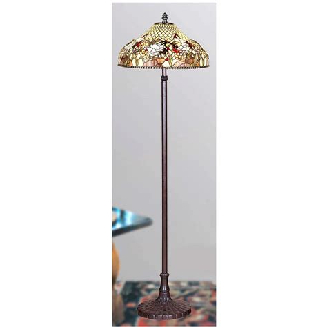 BELOFAY Tiffany Floor Lamps Stained Glass Handmade Lamp for Home and Office