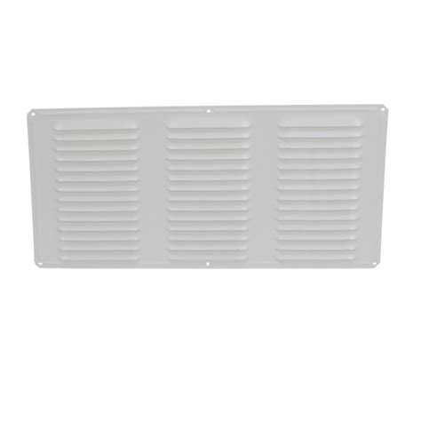 Air Vent 8-in x 16-in White Aluminum Soffit Vent in the Soffit Vents ...