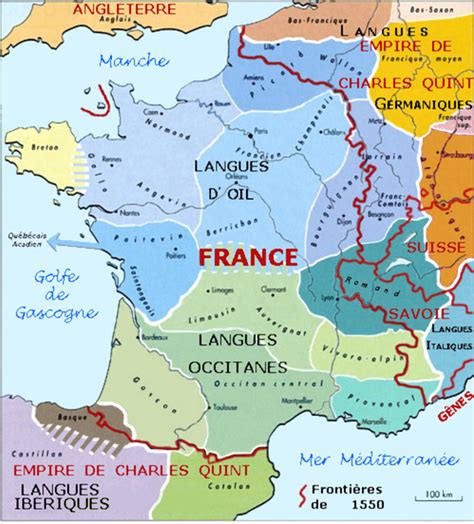 French Dialect Map 的图像结果
