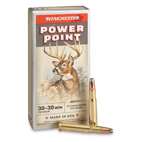Winchester Super-X, .30-30 Winchester, PP, 150 Grain, 20 rounds ...