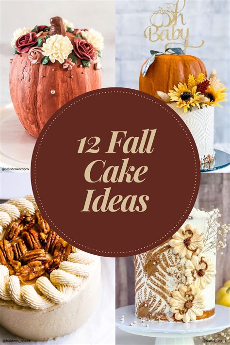 fall cake flavors