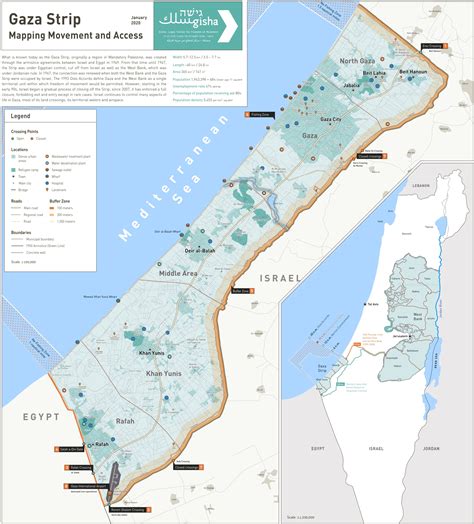 Map Of Gaza Strip With Cities And Towns - Ontheworldmap.com