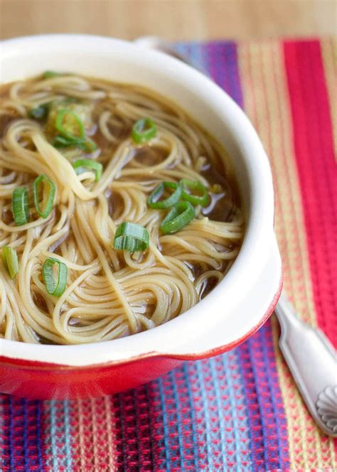 Quick & Easy Chinese Noodle Soup - Erren's Kitchen