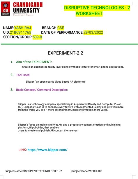 DT 2.2 - vbcfxng - CHANDIGARH UNIVERSITY DISRUPTIVE TECHNOLOGIES - CU ...