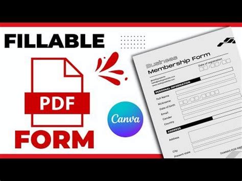 Image result for Canva Fillable Form Tutorial