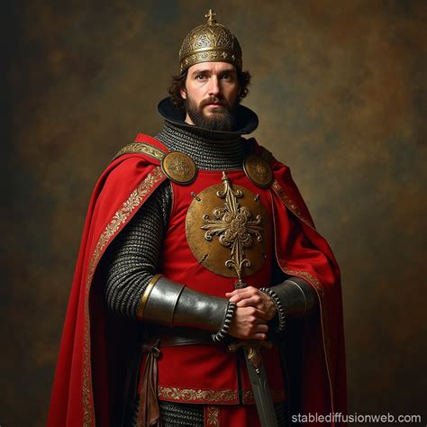Spanish Conquistador Knight in 15th Century Armor | Stable Diffusion Online