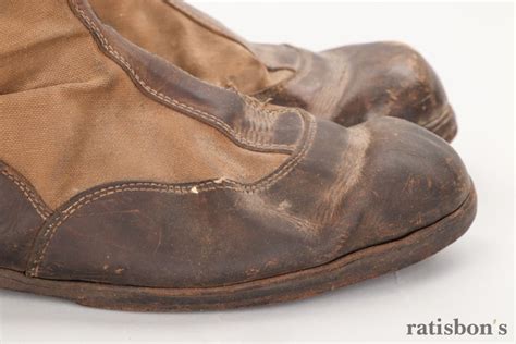 ratisbon's | Waffen-SS tropical boots | DISCOVER GENUINE MILITARIA ...