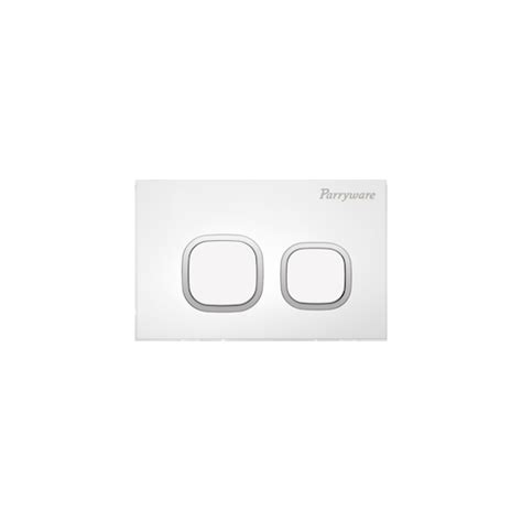 Parryware Linea Plus Push Plate E8219A1 Soft (Chrome) - NellaiCeramic