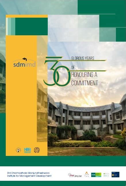 SDMIMD | Honouring a Commitment