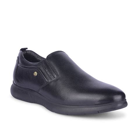 Buy Healers By Liberty Mens OSL-43 Black Formal Non Lacing Shoes