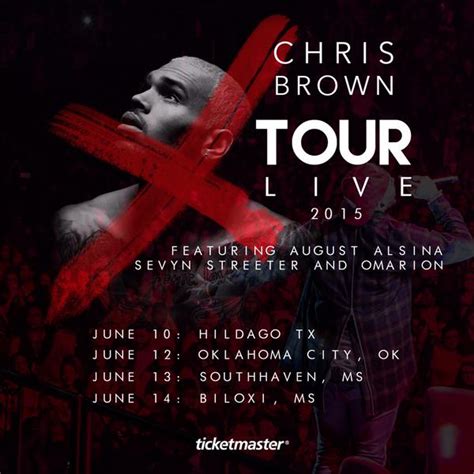 Chris Brown Announces 'X Tour Live' w/ August Alsina, Omarion & Sevyn ...