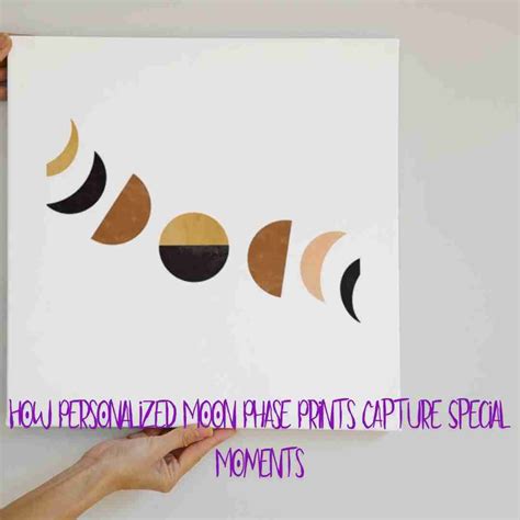 How Personalized Moon Phase Prints Capture Special Moments » Hike N Dip