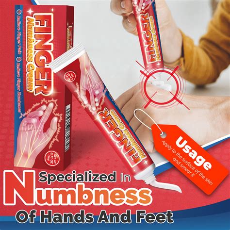 Finger Numbness Topical Cream, Hand Care Ointment Beauty make up Makeup ...