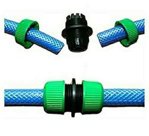 Eco Hometown 1/2"(Half inch) Plastic Garden Water Hose Connector Pipe ...
