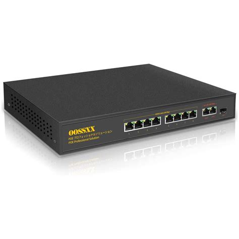Buy 8 Port Full Gigabit PoE Switch], 2 Uplink 1 SFP Port, 150W 1000Mbps ...