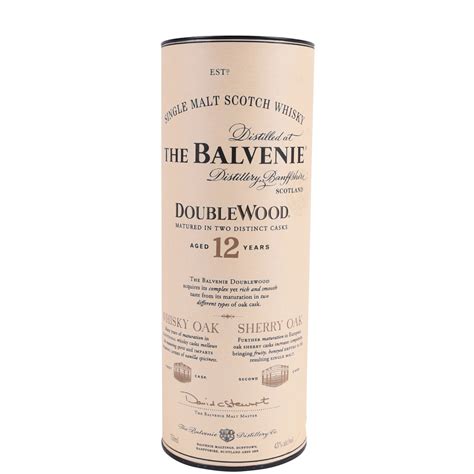 The Balvenie 12 Year DoubleWood Single Malt Scotch Whisky Scotland ...