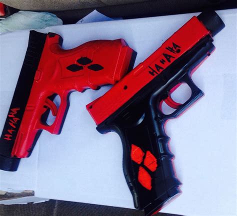 Harley Quinn Costume Gun at Olivia Townsend blog