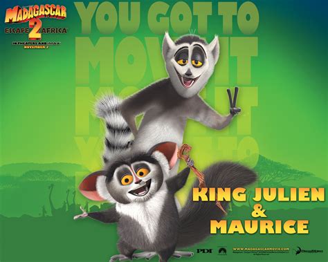 King Julien & Maurice - Madagascar Wallpaper (2713924) - Fanpop