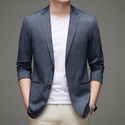 2022 Men's Suit Jacket Business Casual Comfort... - Vicedeal