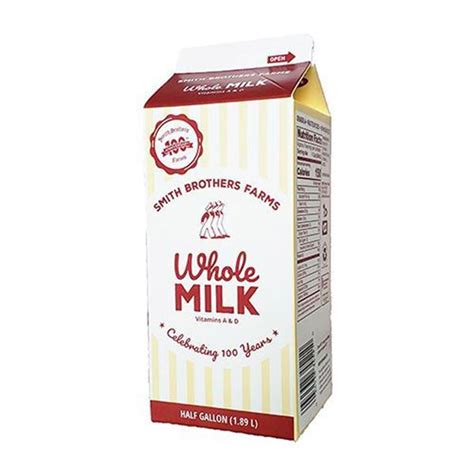 1/2 GAL WHOLE MILK SBF - Pete's Milk Delivery