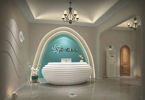 哈尔滨美容spa装修设计 现代风格