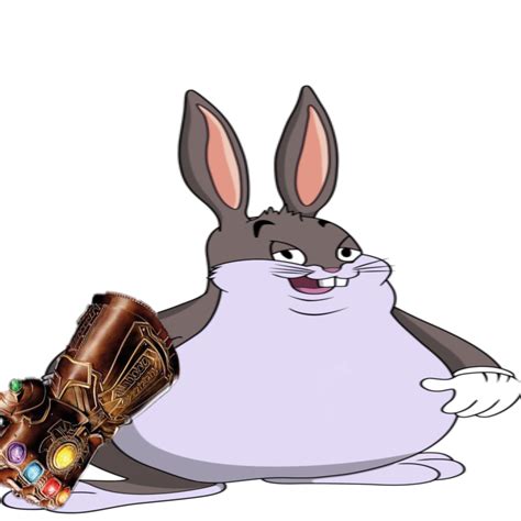 Big Chungus, Meme, Rabbit, Internet, Fun PNG