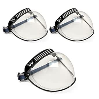 WAZA Bubble Face Shield helmet Visor 180° Full Face Protector Safety ...